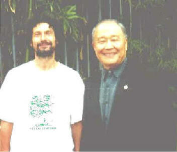 Meister Yang Zhenduo mit Dr. Langhoff