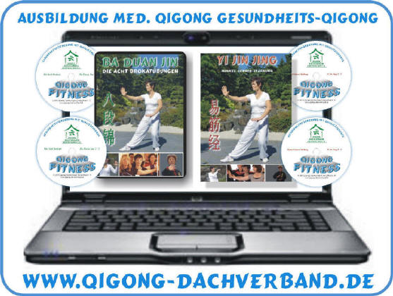Qigong-DVDs für Qigong-Ausbildung mit Angela Plarre